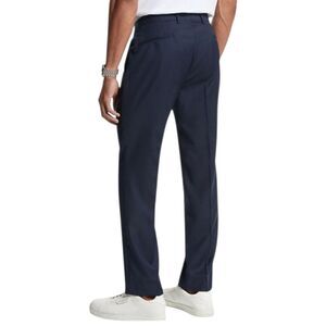 michael kors modern fit suit pants mens navy blue size 38W x 32L